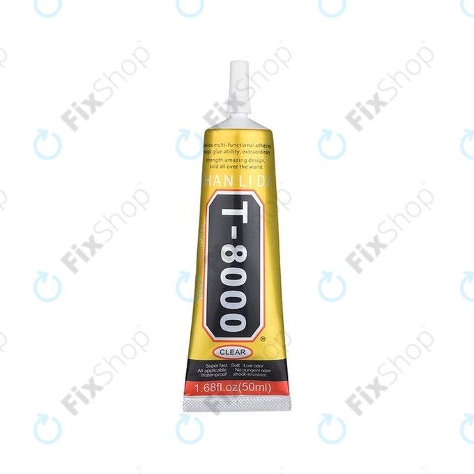 Adesivo T-8000 50ml, Trasparent