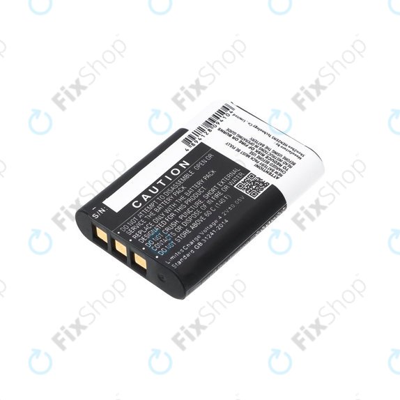 Batteria per Sony HDR-AZ1, NP-BY1, Li-Ion, 640mAh, 3.7V, HQ