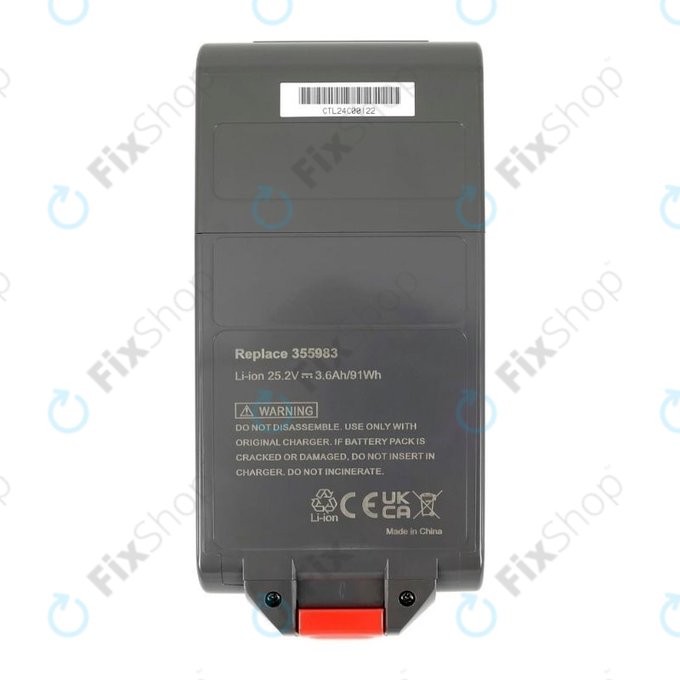 Batteria per Dyson V11, V15, V15s, Outsize, SV15, SV18, 970938-01, Li-Ion, 3600mAh, 25.2V