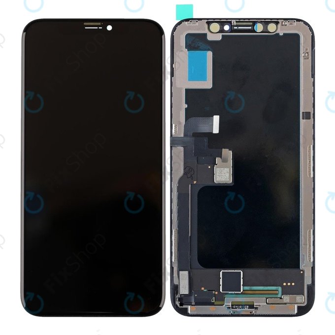 Schermo per iPhone XS, Vetro touch con cornice