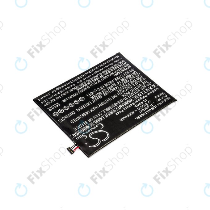 Batteria per Alcatel 8082, Alcatel 9024w, TLp040J1, Li-Pol, 3.85V, 4000mAh, HQ
