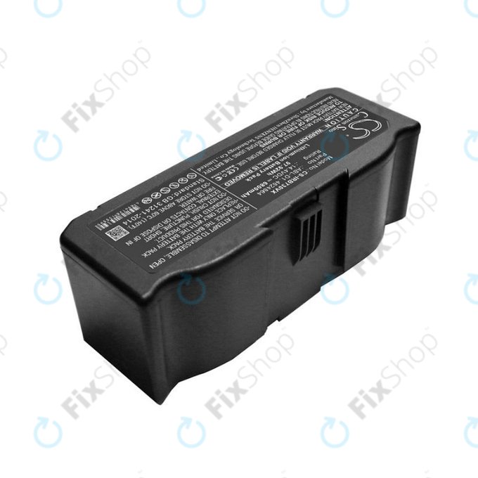 Batteria per iRobot Roomba e-seriess, i-seriess, ABL-D1, 4624864, ABL-D2, Li-Ion, 6800mAh, 14.4V, HQ