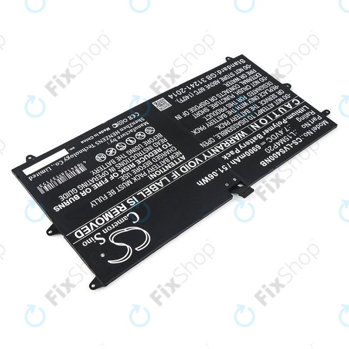Batteria per Lenovo Yoga 4S, 900S, L15M4P20, Li-Pol, 6900mAh, 7.4V, HQ
