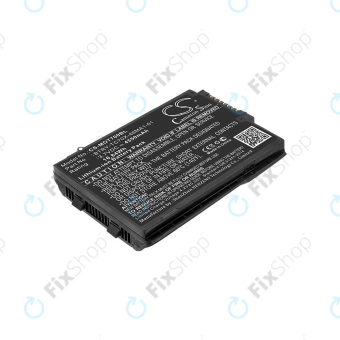 Batteria per Motorola TC70, Motorola TC75, 82-171249-01, Li-Ion, 4550mAh, 3.7V, HQ