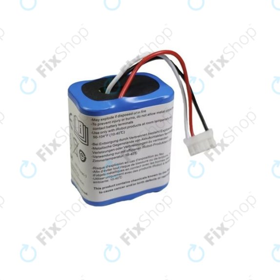 Batteria per iRobot Braava 2000, 300, 380, 380T, 381, 390, Mint 5200, Mint Plus 5200, Proscenic JOJO Professional, GPRHC202N026, 4409709, W206001001399, Ni-MH, 2500mAh, 7.2V