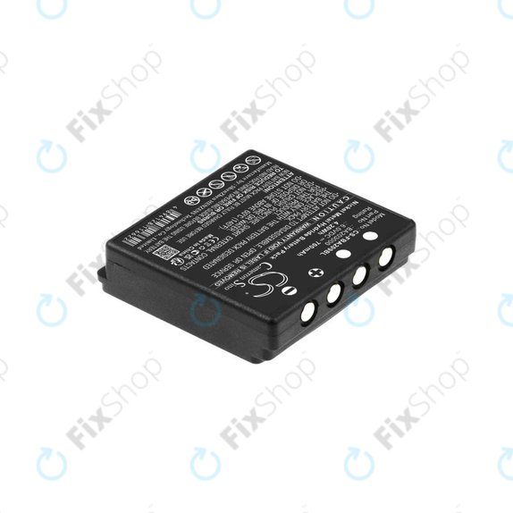 Batteria per HBC Radiomatic Eco, BA209060, Ni-MH, 700mAh, 6V, HQ