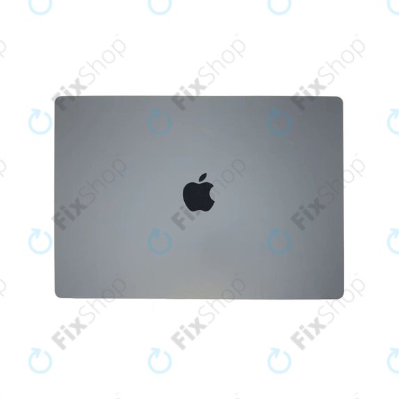 Schermo LCD per MacBook Air 13", A3113 (2024), con vetro frontale e copertura, Space Gray, 661-40278, Genuine Apple