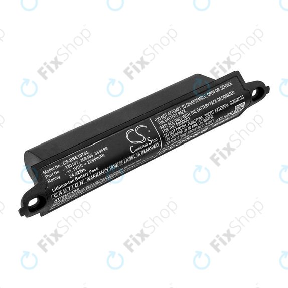 Batteria per Bose SoundLink 1, 2, 3, 330107, Li-Ion, 2200mAh, 11.1V, HQ