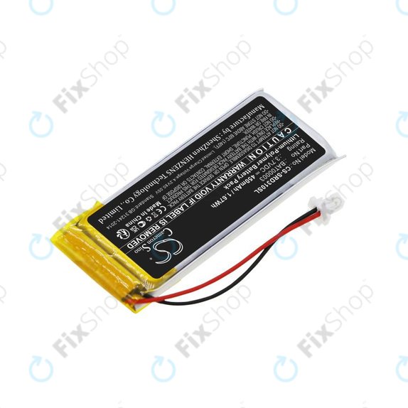 Batteria per Cardo Q1, Q3, BAT00003, Li-Pol, 3.7V, 450mAh, HQ