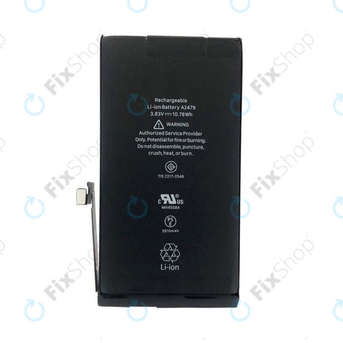 Batteria per iPhone 12, 12 Pro, A2479, 2815mAh, Service Pack