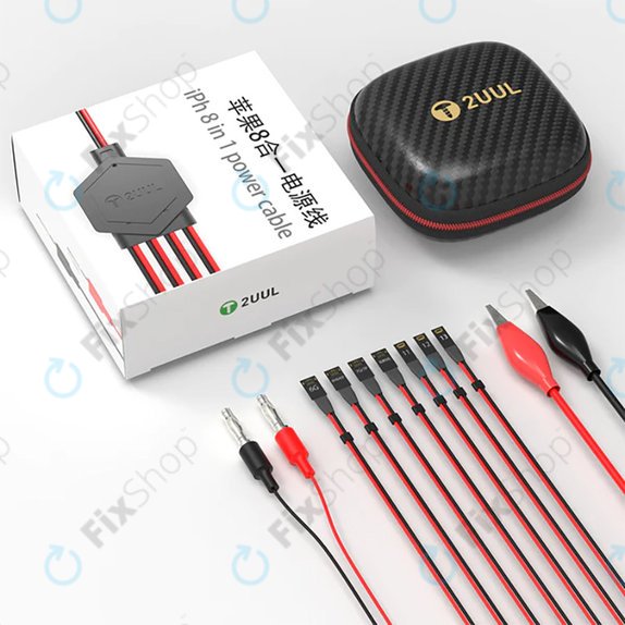 Set di cavi di alimentazione ultra flessibili per iPhone 6 fino a 14 Pro Max, 2UUL