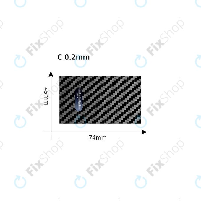 Strumento di apertura ultra-sottile in carbonio C, iFixes