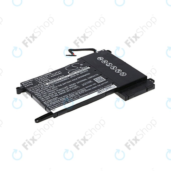 Batteria per Lenovo Eraser Y700, IdeaPad Y700, L14S4P22, Li-Pol, 4000mAh, 14.8V, HQ