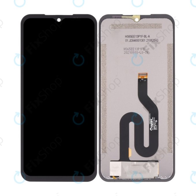 Schermo LCD per Ulefone Armor 12 5G, Vetro touch senza cornice