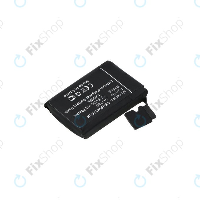 Batteria per Apple Watch 2 38 mm, 270mAh, Li-Pol, 3.8 V, A1760, HQ