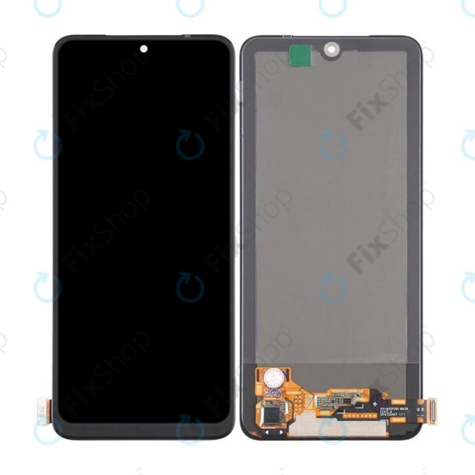 Schermo OLED per Xiaomi Redmi Note 12, Vetro touch senza cornice