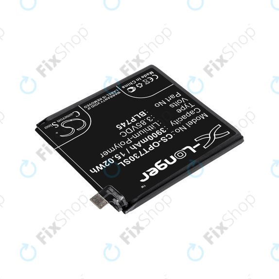 Batteria per OnePlus 7T Pro, 3900mAh, Li-Pol, 3.85 V, BLP745, HQ