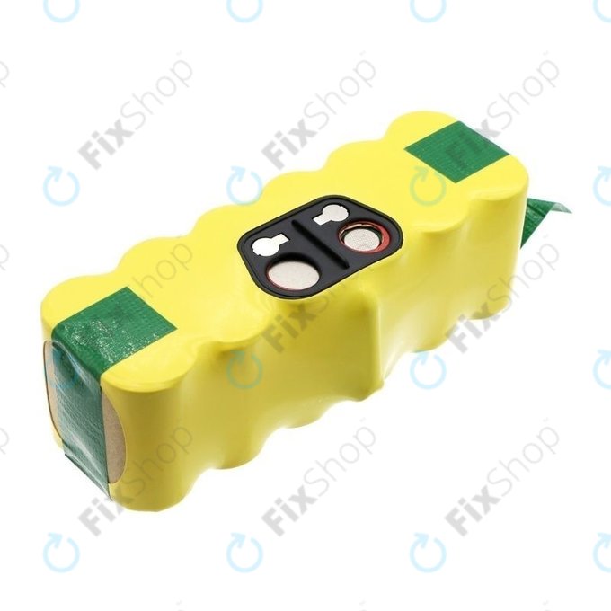 Batteria per iRobot Roomba 500, 600, 700, 800, 900-seriess, R3, Scooba 450, Vileda 137173, 11702, GD-Roomba-500, VAC-500NMH-33, Ni-MH, 2800mAh, 14.4V, HQ
