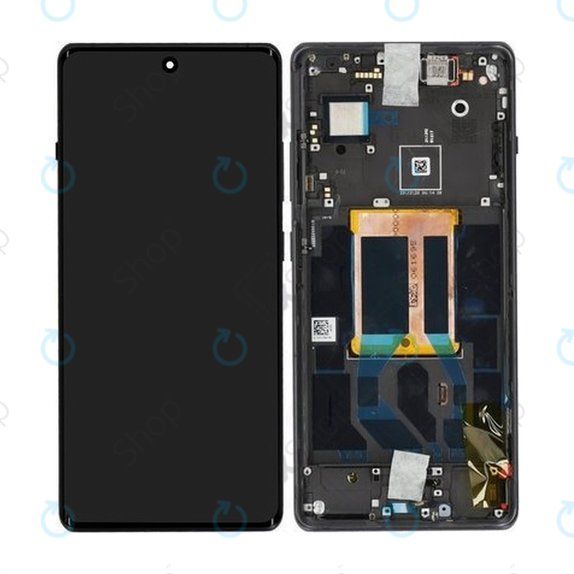 Schermo per OnePlus 12R, Iron Grey, Vetro touch con cornice, 621029000157, Genuine Service Pack