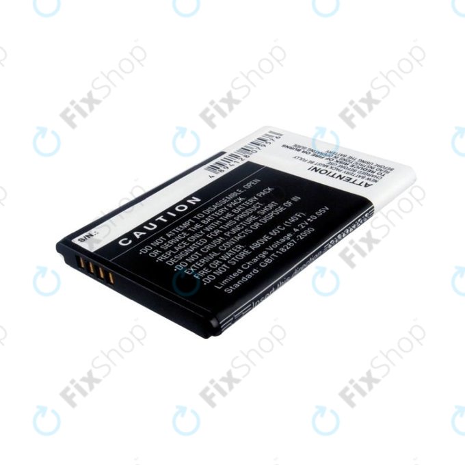 Batteria per Gigabyte GSmart G1345, GLS-H03, Li-Ion, 3.7V, 1500mAh, HQ