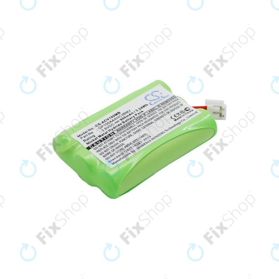 Batteria per Audioline Baby Care V100, GP100AAAHC3BMJ, Ni-MH, 900mAh, 3.6V, HQ