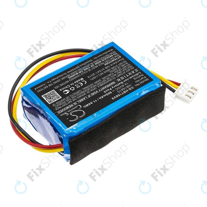 Batteria per Hobot 168, 188 198 268 288 298 368 388 HB16815, Li-Ion, 800mAh, 14.8V, HQ
