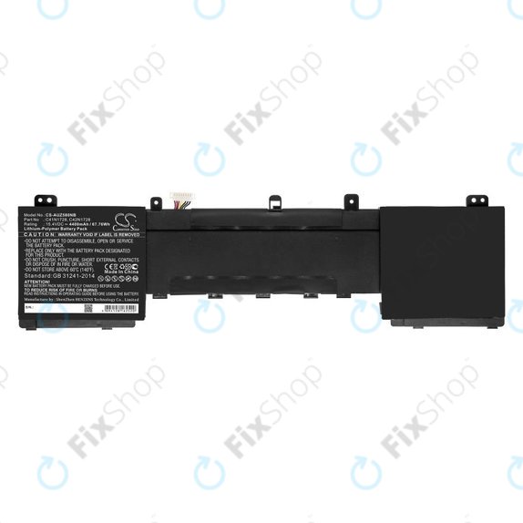 Batteria per Asus Zenbook Pro 15, 5500VE, UX550GD, C41N1728, Li-Pol, 4400mAh, 15.4V, HQ