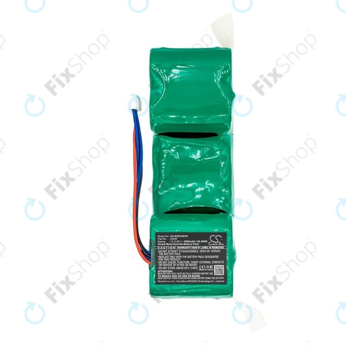 Batteria per iRobot Roomba Combo-seriess, Ecovacs Deebot-seriess, 4720110, DM88, DM88, Ni-MH, 3000mAh, 12.0V, HQ