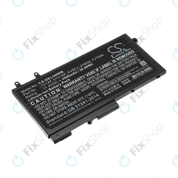Batteria per Dell Latitude 5400, Inspiron 7591 2-in-1, XV8CJ, Li-Ion, 3500mAh, 11.4V, HQ