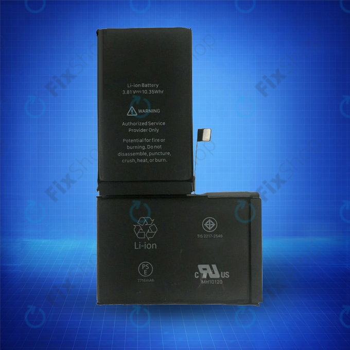 Batteria per iPhone X, 2716mAh, Service Pack