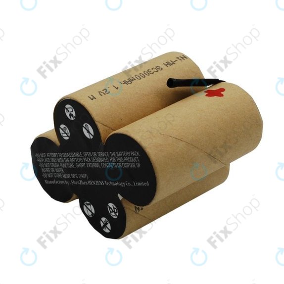 Batteria per Kärcher K55, 4KR-1500SC V, Ni-MH, 3000mAh, 4.8V, HQ