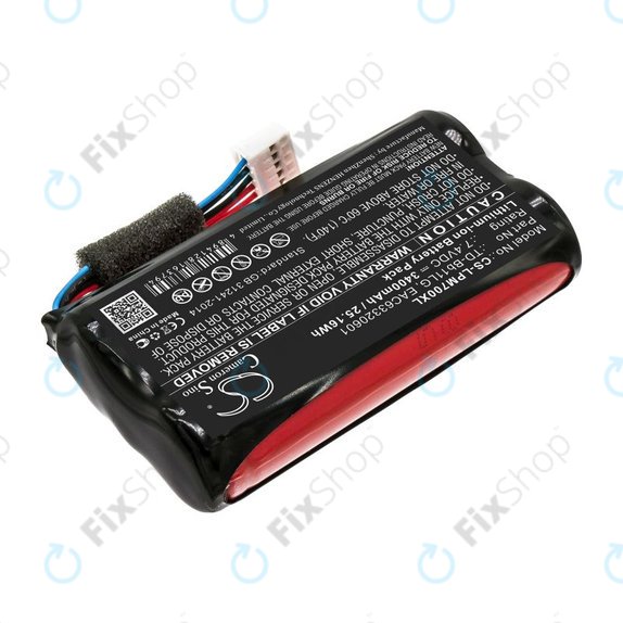 Batteria per LG Music Flow P7, Xboom Go PK7, TD-Bb11LG, Li-Ion, 3400mAh, 7.4V, HQ