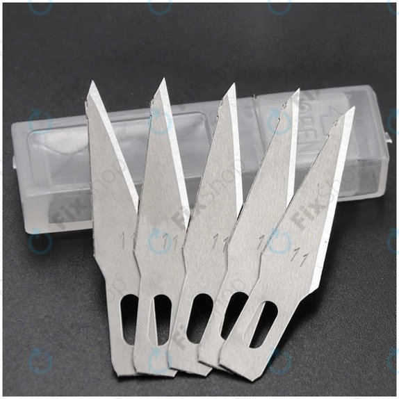 Lame di ricambio per scalpello bisturi 11, 10 pz