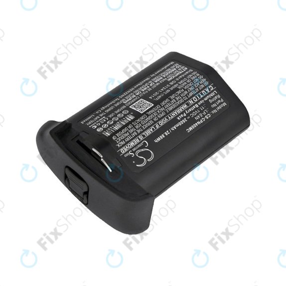 Batteria per Canon 1D Mark 3, EOS-1D MarkIII, Mr-14ex, LP-E4N, Li-Ion, 2600mAh, 11.1V, HQ