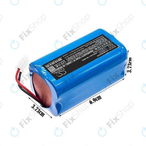 Batteria per Xiaomi Essential (Mijia G1), Flyco FC-seriess, myVacBot SN500, Panasonic MC-seriess, Phicomm X3, Puppy R-seriess, Li-026418, Li-Ion, 2600mAh, 14.8V, HQ