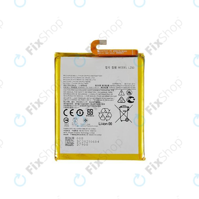 Batteria per Motorola Moto G 5G Plus, G100, LZ50, 5000mAh