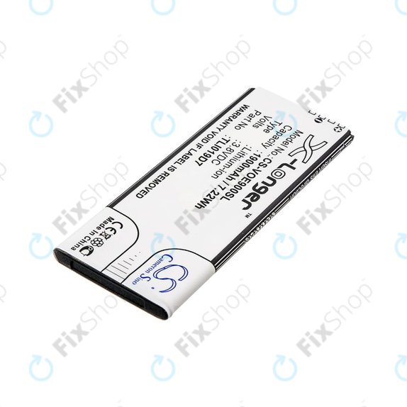 Batteria per Alcatel 1 Dual Sim, TCL 5033, Vodafone VFD, Telstra, TLI019D7, Li-Ion, 3.8V, 1900mAh, HQ