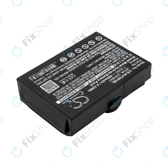 Batteria per Ikusi TM60, 61, 62, BT06, Ni-MH, 600mAh, 7.2V, HQ