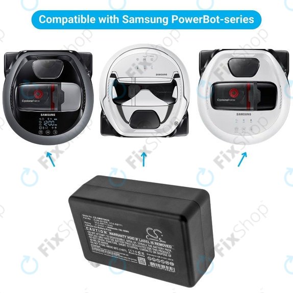 Batteria per Samsung PowerBot-seriess, 2600mAh