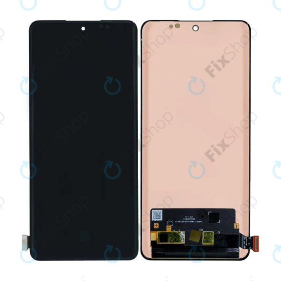 Schermo LCD per Oppo Reno 10 CPH2531, Vetro touch senza cornice