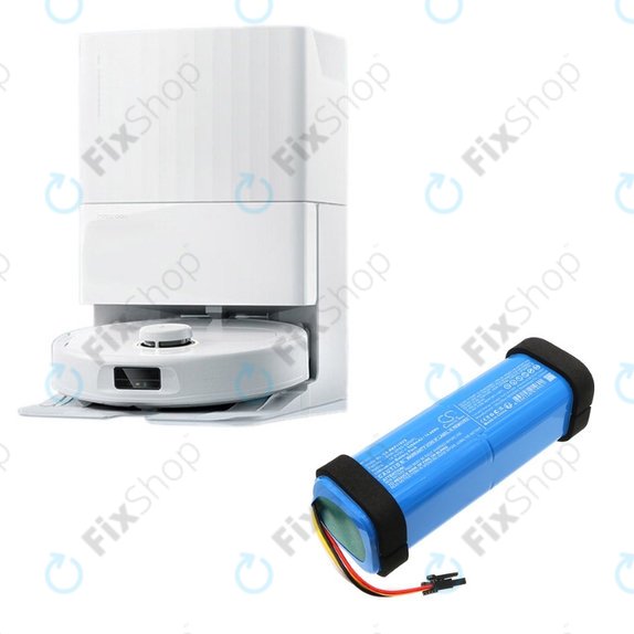 Batteria per Xiaomi RobGoldck Q5 Pro, Q5 Pro+, P10 Pro, BRR-2P4S-5200FL, Li-Ion, 5200mAh, 14.4V, HQ