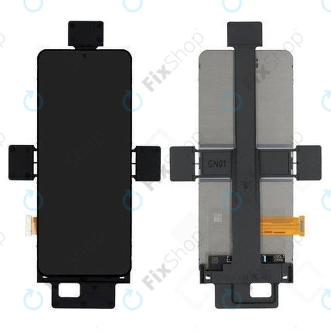 Schermo per Samsung Z Flip 7 FE F761B, Vetro touch senza cornice, GH82-37735A, Genuine Service Pack
