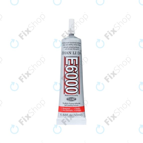 Adesivo E6000 50ml, Trasparent