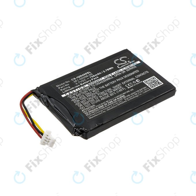 Batteria per Garmin Nüvi 40, 361-00056-05, Li-Ion, 750mAh, 3.7V, HQ