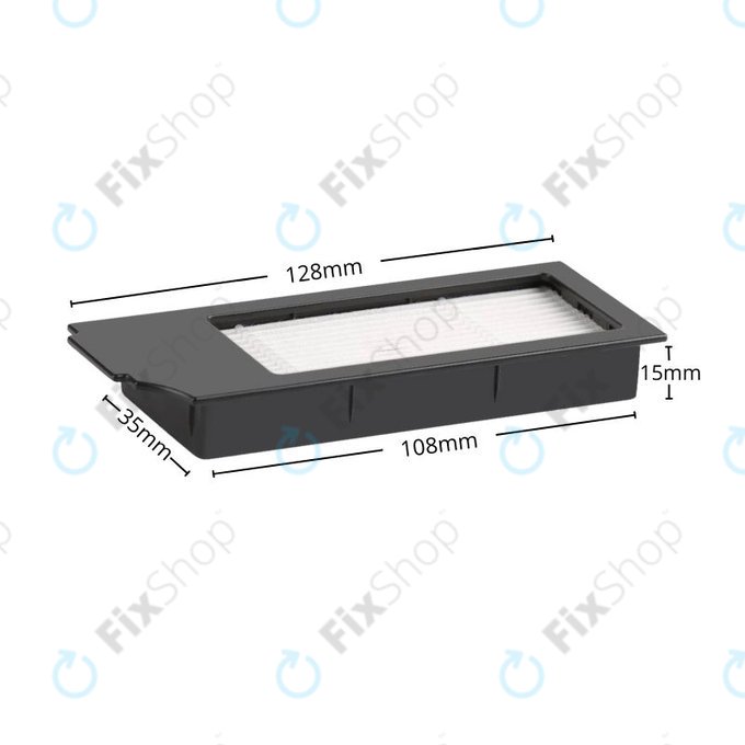 Filtro polvere, 2 pz. per Ecovacs Deebot X1-series, T10-series