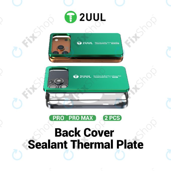 Piastra termica a pressione per cover posteriore, 2UUL DA68, 2pcs/Pack