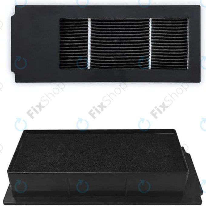Set di ricambio per Ecovacs Deebot X2 Omni (1x spazzola principale, 2x filtro, 2x spazzola laterale)