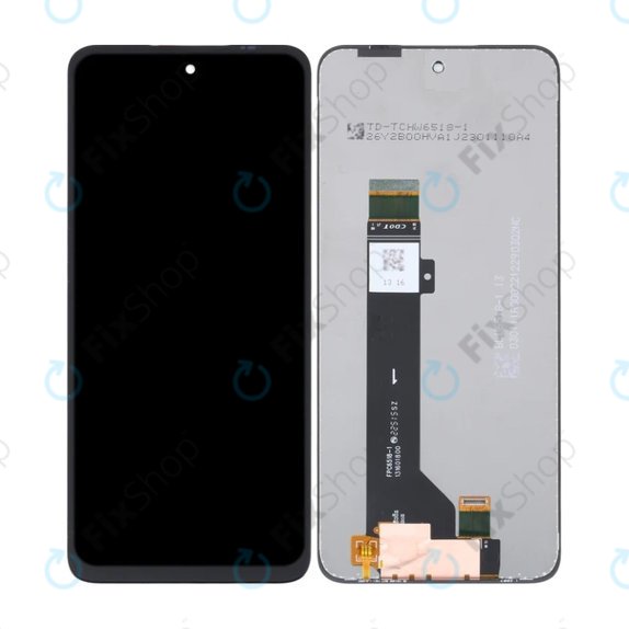 Schermo LCD per MotGoldla Moto G13, G23 XT2233, Vetro touch senza cornice
