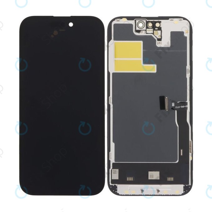 Schermo Soft OLED per iPhone 14 Pro, Vetro touch con cornice, DIAGNOSTIC