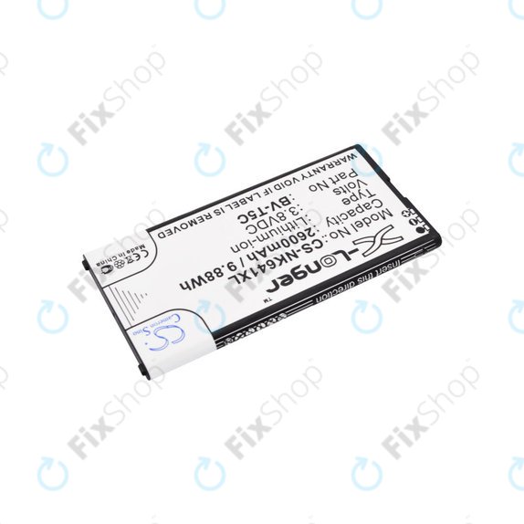Batteria per Microsoft Lumia 640, 2600mAh, Li-Ion, 3.8 V, BV-T5C, HQ